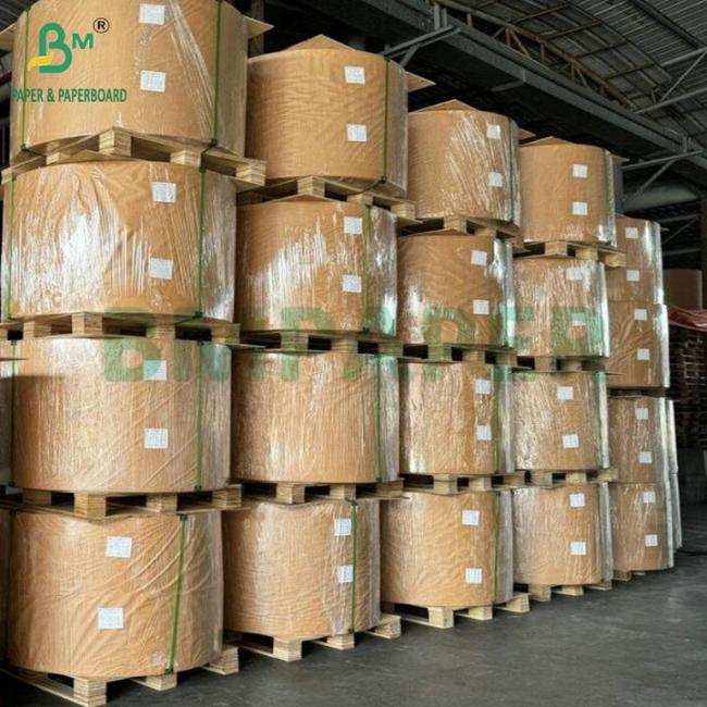 60gsm White MG Calendared Kraft Paper For Food Take Away Bags 60gsm White MG Calendared Kraft Paper For Food Take Away Bags