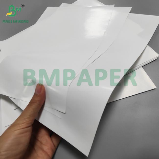 80gsm One Side Coated Glossy White Art Paper For Sticker Label 65 x 95cm 80gsm One Side Coated Glossy White Art Paper For Sticker Label 65 x 95cm