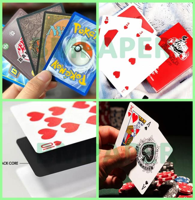 310gsm Coated Black Core Board For Playing Cards 70 x 100cm Good Stiffness 310gsm Coated Black Core Board For Playing Cards 70 x 100cm Good Stiffness