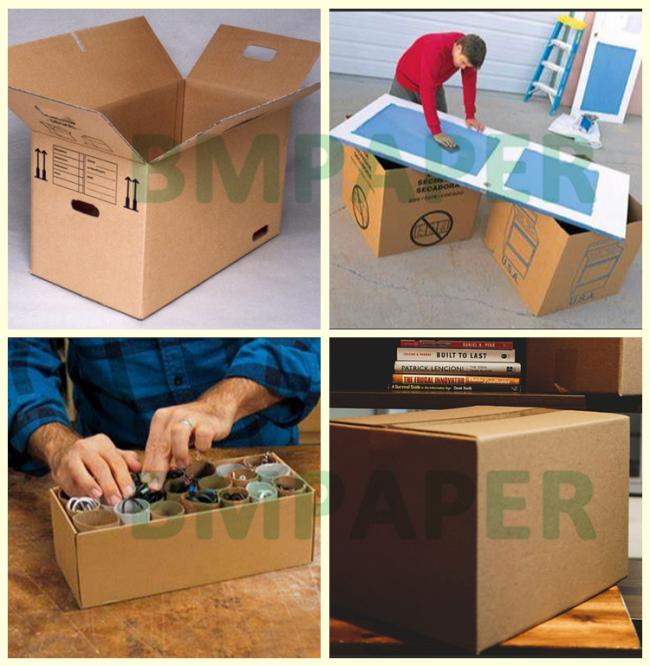 Kraft Brown Corrugated Paper Board N Flute For Logistics Packaging 70 x 100cm Kraft Brown Corrugated Paper Board N Flute For Logistics Packaging 70 x 100cm