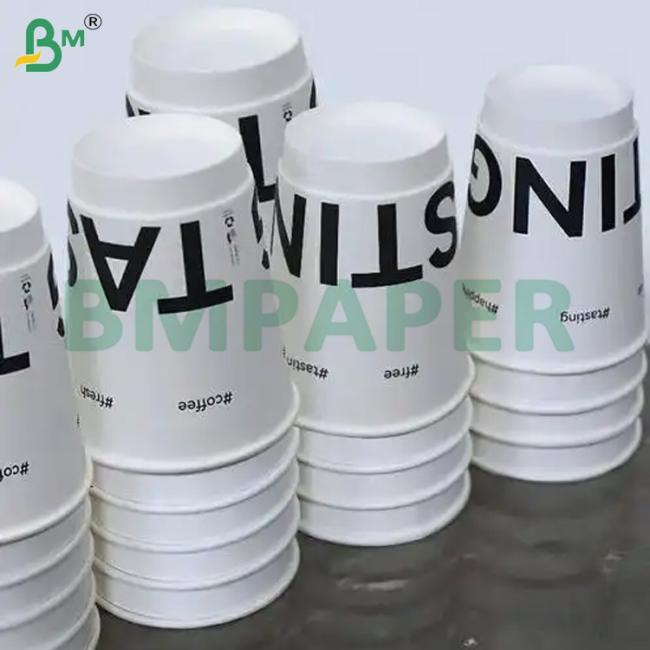 240g white cup paper 100 % wood pulp and uncoated for cup 240g white cup paper 100 % wood pulp and uncoated for cup