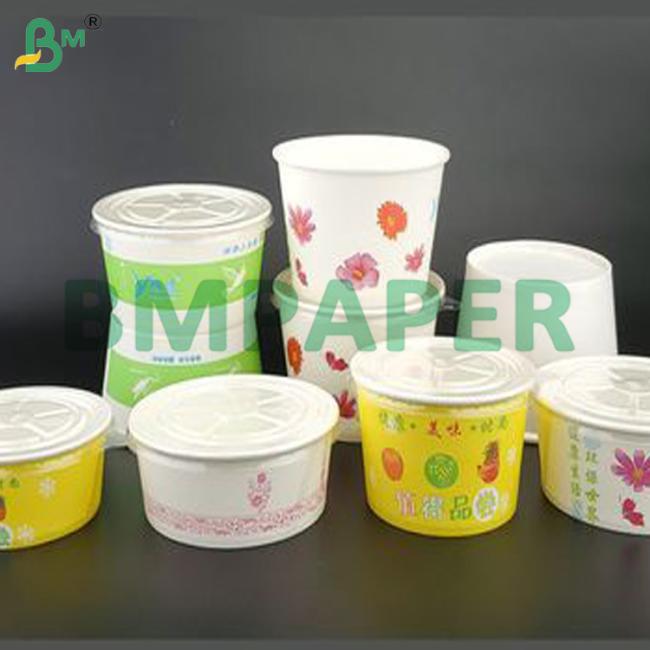 190g Bowl Paper 100 % Virgin Wood Pulp Custom Coated For Paper Bowl 190g Bowl Paper 100 % Virgin Wood Pulp Custom Coated For Paper Bowl
