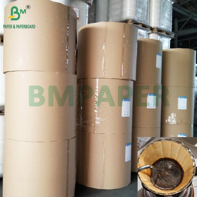 50gsm Natural Brown And White Coffee Filter Paper 500mm - 1500mm Wide 50gsm Natural Brown And White Coffee Filter Paper 500mm - 1500mm Wide