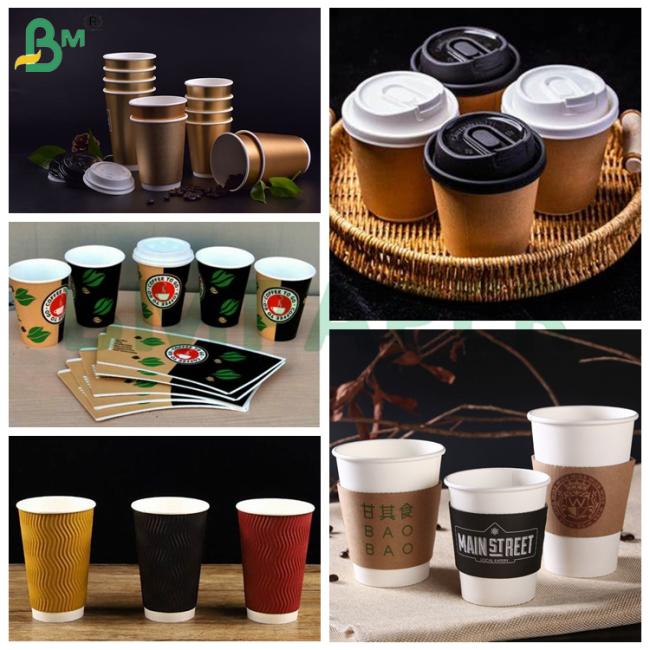 270g +15g PE Cup Base Paper Single Side Coated Virgin Wood Pulp 70 * 100cm 270g +15g PE Cup Base Paper Single Side Coated Virgin Wood Pulp 70 * 100cm
