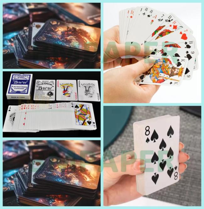 280g 300g C2S Coated Playing Card Paper Blue Core 71 x 65cm Good Flexibility 280g 300g C2S Coated Playing Card Paper Blue Core 71 x 65cm Good Flexibility