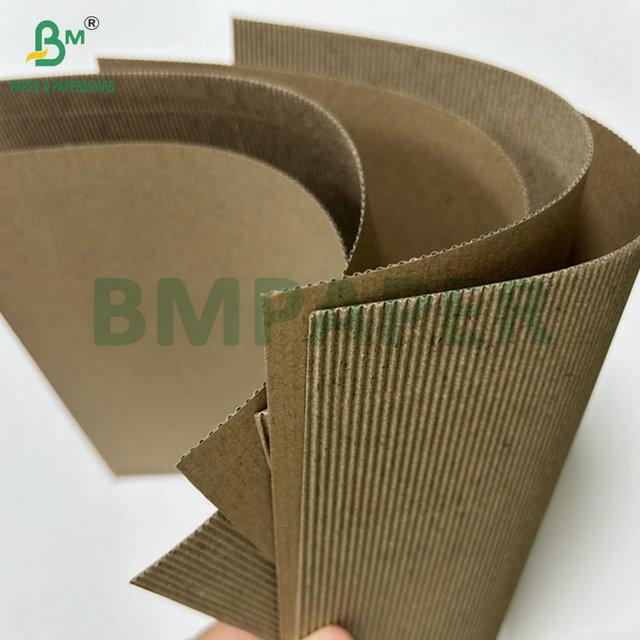 110gsm + 110gsm 2 layer Micro Corrugated Carton Paperboard For Cup Sleeve 600mm x 2000m 110gsm + 110gsm 2 layer Micro Corrugated Carton Paperboard For Cup Sleeve 600mm x 2000m