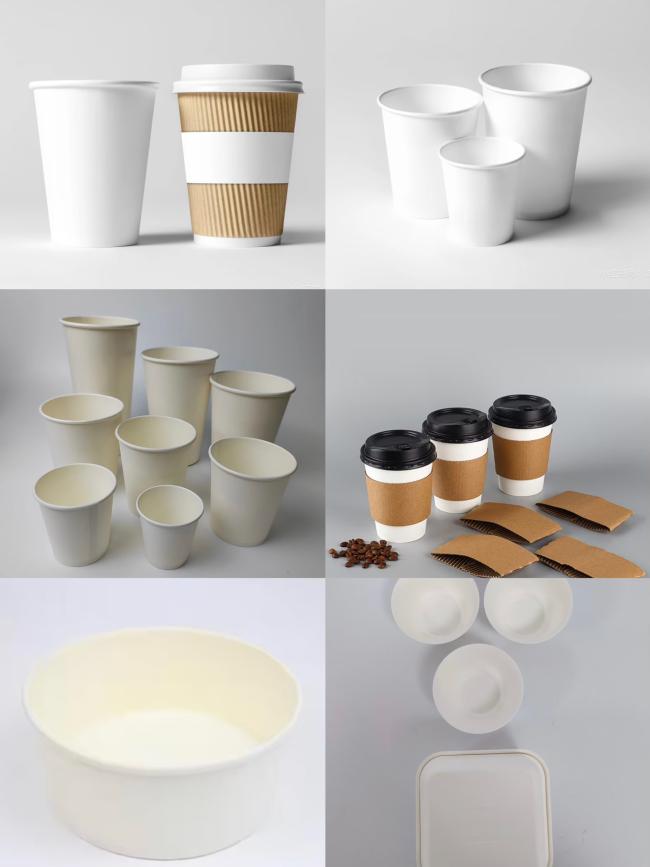 High extensibility food safety PE coated Cup Stock Paper for cups and boxes