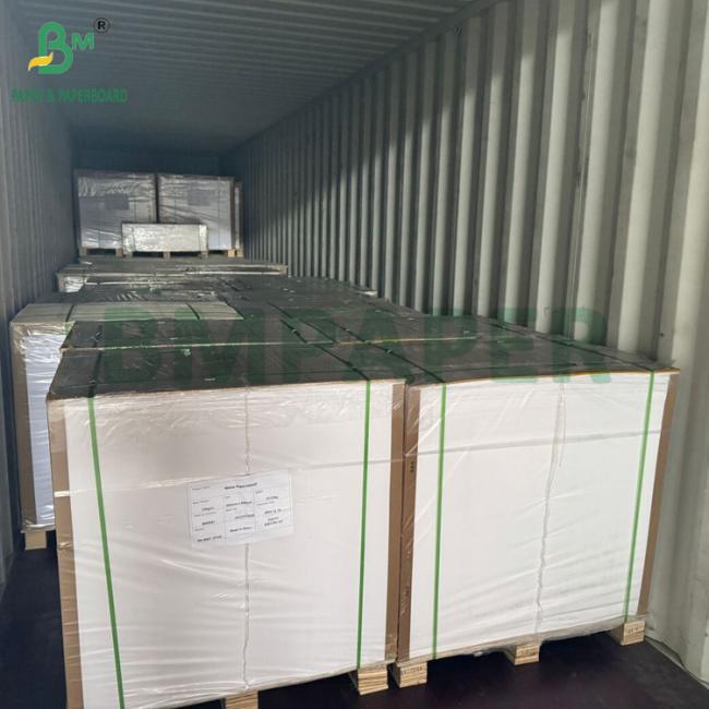 200gsm Uncoated White Kraft Paper For Tea Can Packing High Strength 1020mm 200gsm Uncoated White Kraft Paper For Tea Can Packing High Strength 1020mm