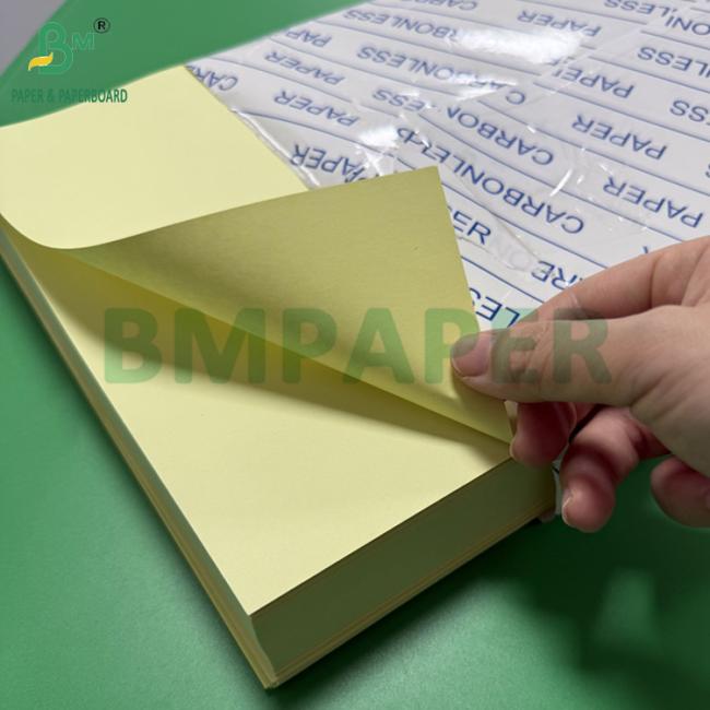75gr 78gr Carbonless Paper CF Yellow CFB Blue Letter Size 216x279mm Image Black 75gr 78gr Carbonless Paper CF Yellow CFB Blue Letter Size 216x279mm Image Black
