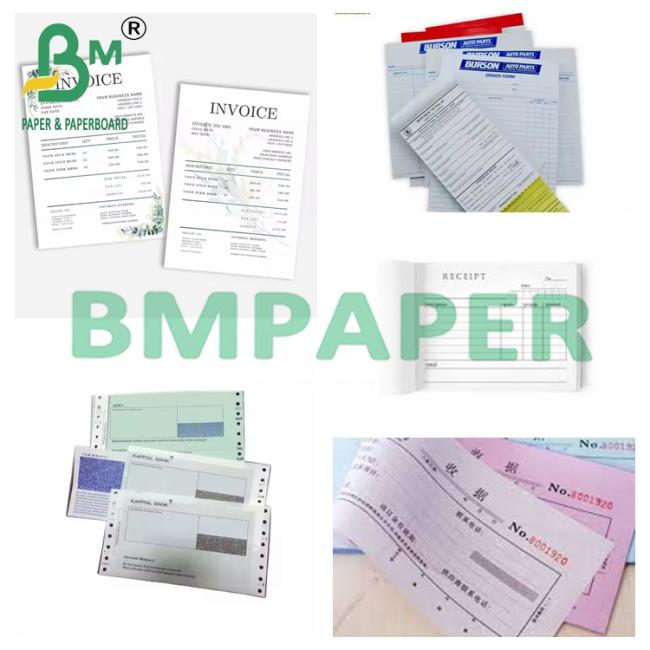 55g 75g Carbonless Copy Paper NCR Paper For Invoices 8.5 * 11'' 55g 75g Carbonless Copy Paper NCR Paper For Invoices 8.5 * 11''