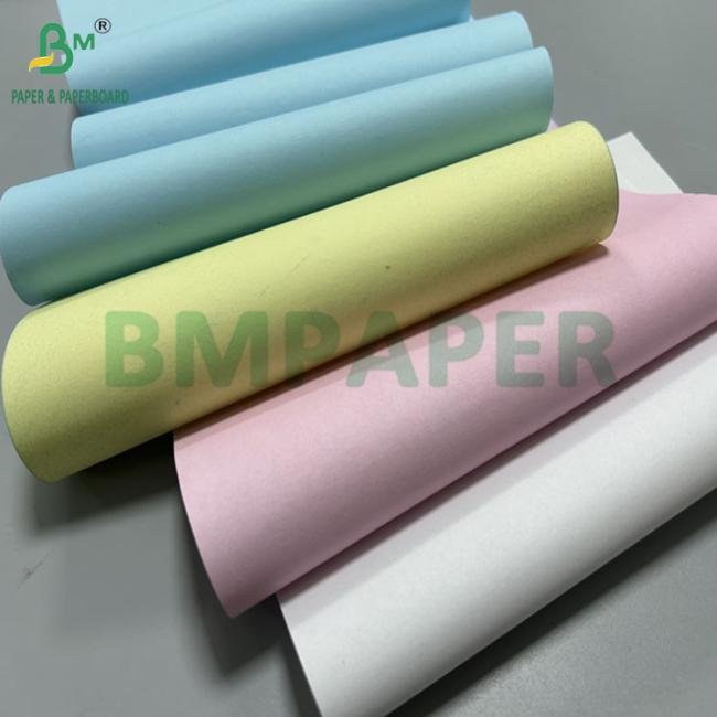 75gr 21.6 x 27.9cm NCR Carbonless Paper With CFB Pink Blue Yellow 75gr 21.6 x 27.9cm NCR Carbonless Paper With CFB Pink Blue Yellow