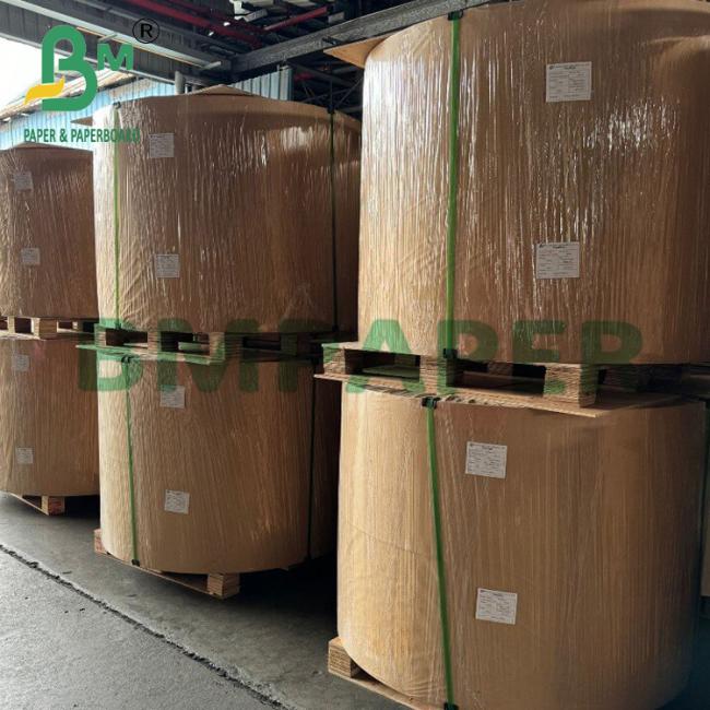 Biodegradable Food Safe 70gsm Kraft Paper For Grocery Packaging Biodegradable Food Safe 70gsm Kraft Paper For Grocery Packaging