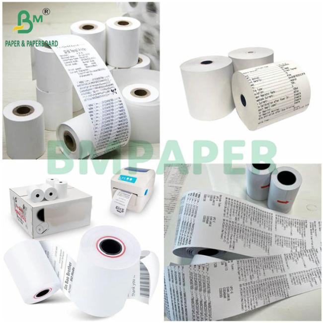 Jumbo Roll Heat-sensitive 48gsm 55gsm 65gsm Cash Register Thermal Paper Jumbo Roll Heat-sensitive 48gsm 55gsm 65gsm Cash Register Thermal Paper
