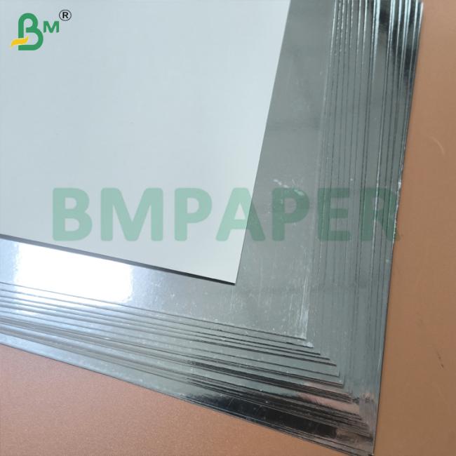 Silver Metallic Paper Sheet 300gsm Silver Foil Mirror Cardstock For Cardmaking Silver Metallic Paper Sheet 300gsm Silver Foil Mirror Cardstock For Cardmaking