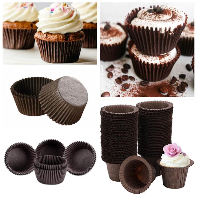 50gsm Heat Resistant Cupcake Liners Food Paper Coffee Baking Cup Paper 50gsm Heat Resistant Cupcake Liners Food Paper Coffee Baking Cup Paper