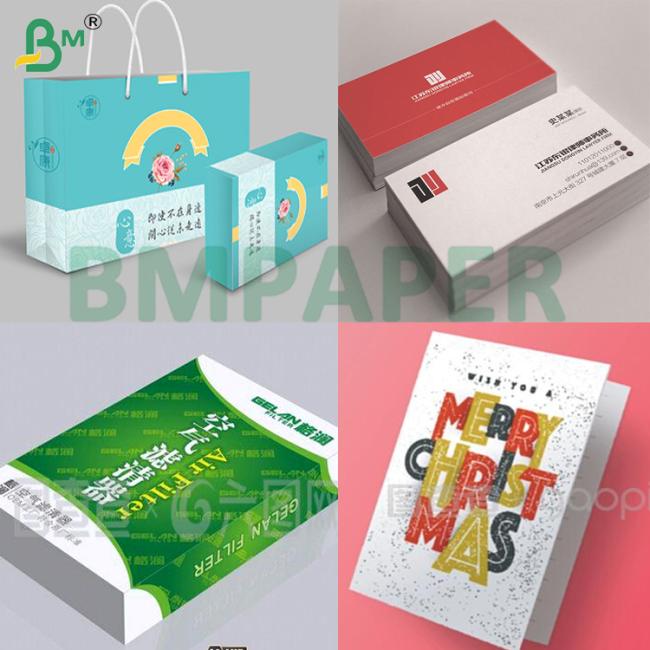 190gsm 210gsm Printability Whiteness Glossy One Side Coated Blister Card Stock For Promotional Blister Card