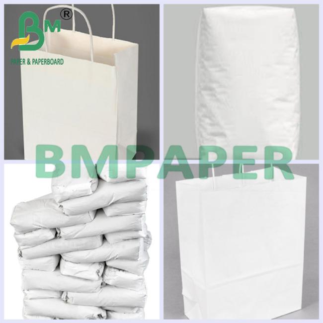 75gsm Bleached High Stretch Kraft Paper For Cement Bag 889mm Width 75gsm Bleached High Stretch Kraft Paper For Cement Bag 889mm Width