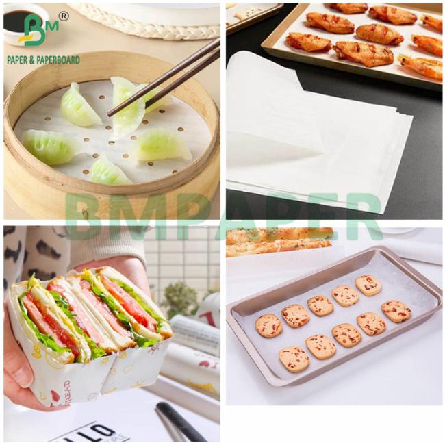 35gr Food Grade 2 Sides Silicone Greaseproof Paper 60cm X 40cm for Baking 35gr Food Grade 2 Sides Silicone Greaseproof Paper 60cm X 40cm for Baking