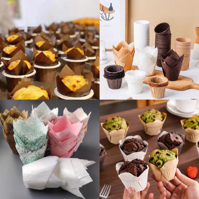 30g 35g 38g Tear-Resistant Muffin Liner Paper Egg - Yolk Puffs Air Fryer Liners Cookie Paper 30g 35g 38g Tear-Resistant Muffin Liner Paper Egg - Yolk Puffs Air Fryer Liners Cookie Paper