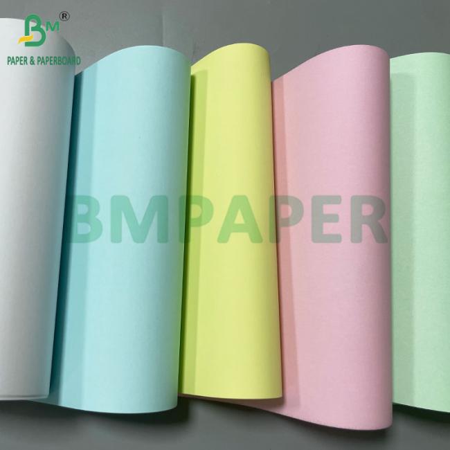 75gsm 80gsm 90gsm Black Image Carbonless Paper Reels for Auto-copying 75gsm 80gsm 90gsm Black Image Carbonless Paper Reels for Auto-copying