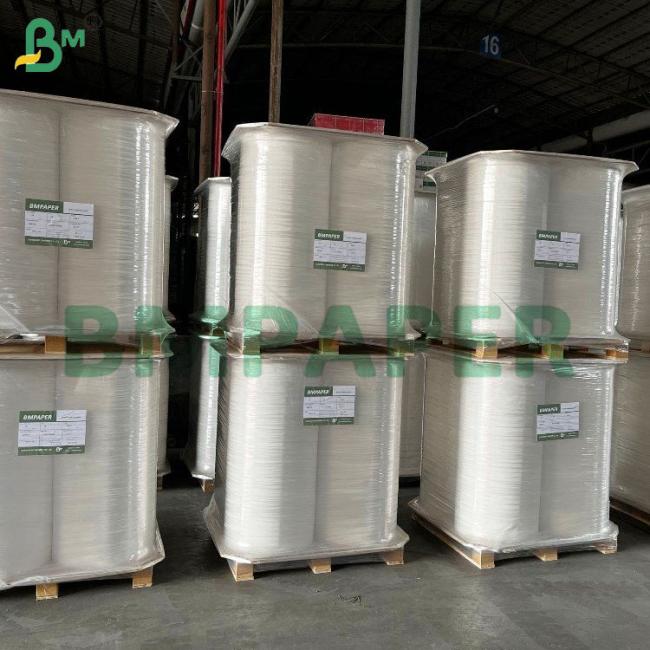 28gsm Food Grade White Wrapping Paper Rolls for Disposable Straw 28gsm Food Grade White Wrapping Paper Rolls for Disposable Straw