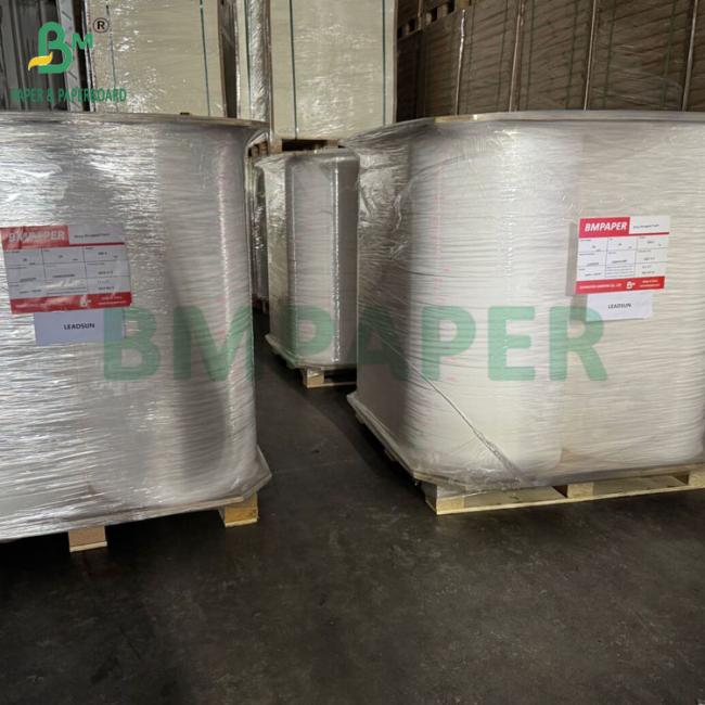 Food Safe Straw Wrapping Paper 24gsm for Disposable Straw Packaging Food Safe Straw Wrapping Paper 24gsm for Disposable Straw Packaging