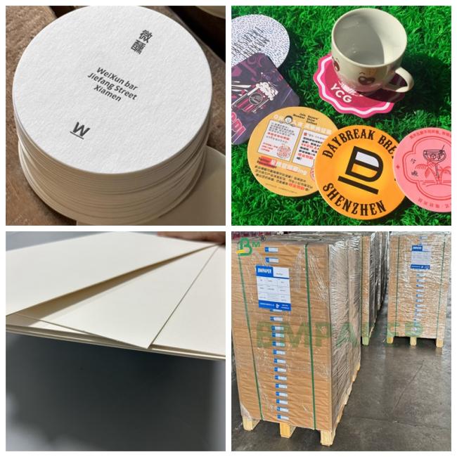 Wood Pulp 1mm 2mm Absorbent Posavaso Sheets Paper For Beermat 70 x 100cm Wood Pulp 1mm 2mm Absorbent Posavaso Sheets Paper For Beermat 70 x 100cm