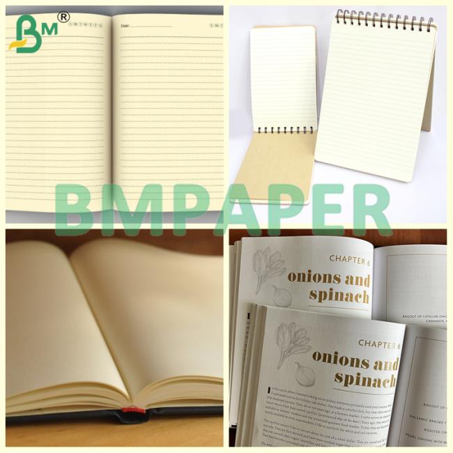 High Bulky Ivory Book Paper Uncoated Paper 80gsm 70gsm For Text High Bulky Ivory Book Paper Uncoated Paper 80gsm 70gsm For Text