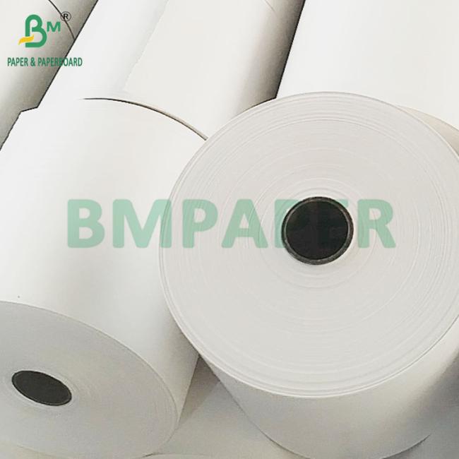 Black Image 55gsm 65gsm 75gsm 80gsm Top Coated Thermal Paper Jumbo Roll Black Image 55gsm 65gsm 75gsm 80gsm Top Coated Thermal Paper Jumbo Roll