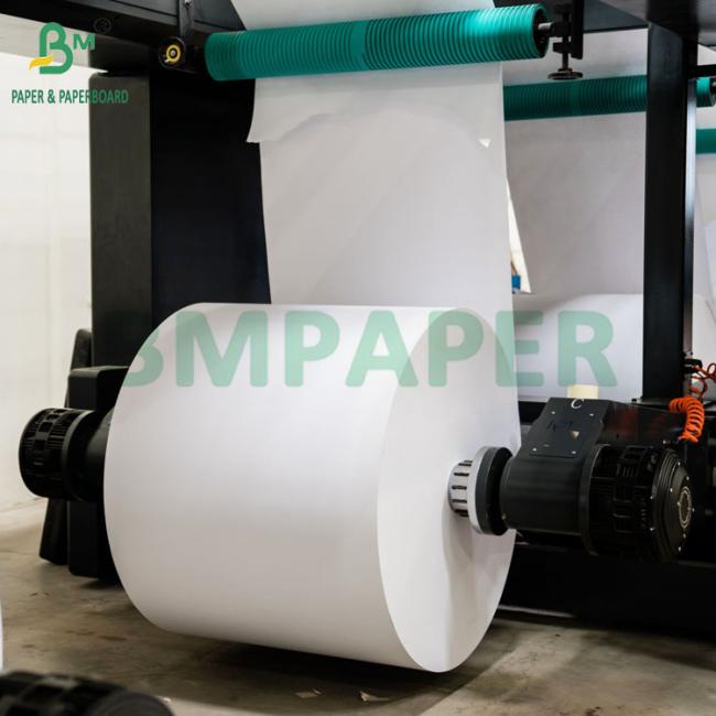 Black Image 55gsm 65gsm 75gsm 80gsm Top Coated Thermal Paper Jumbo Roll Black Image 55gsm 65gsm 75gsm 80gsm Top Coated Thermal Paper Jumbo Roll