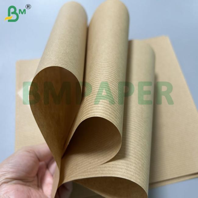 50g 60g 1 Side MG Brown Ribbed Kraft Paper For Food Package 60cm Wide 50g 60g 1 Side MG Brown Ribbed Kraft Paper For Food Package 60cm Wide