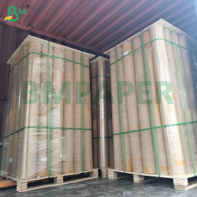 50g 60g 1 Side MG Brown Ribbed Kraft Paper For Food Package 60cm Wide 50g 60g 1 Side MG Brown Ribbed Kraft Paper For Food Package 60cm Wide