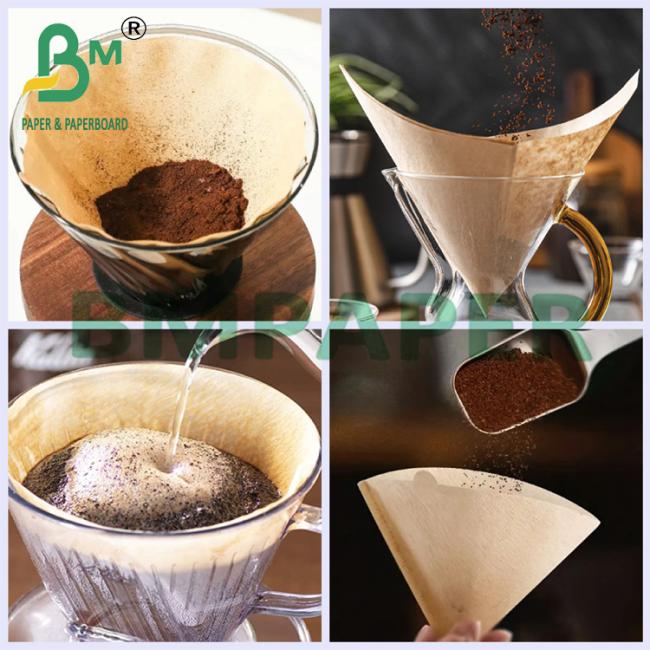 50gsm Heat Seal Food Grade Brown Filter Paper Roll For Coffee 50gsm Heat Seal Food Grade Brown Filter Paper Roll For Coffee
