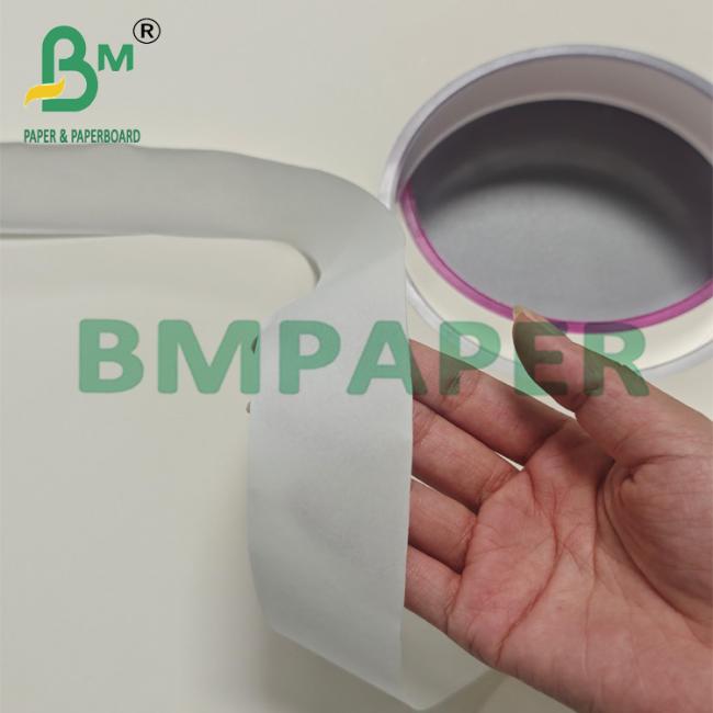 28g 33mm Food Grade Kraft Paper Roll for drink straw packaging