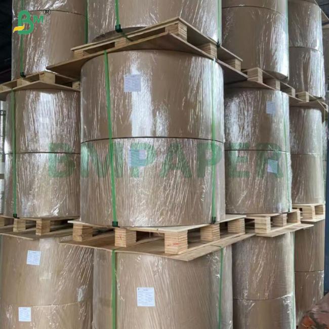 140gsm Unbleached Kraft Paper High Expansible 2000mm In Roll for Cement Packing 140gsm Unbleached Kraft Paper High Expansible 2000mm In Roll for Cement Packing