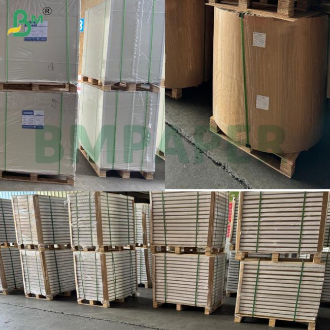 35g 40g White One Side Gloss MG Kraft Paper In Roll 1100mm For Packing 1