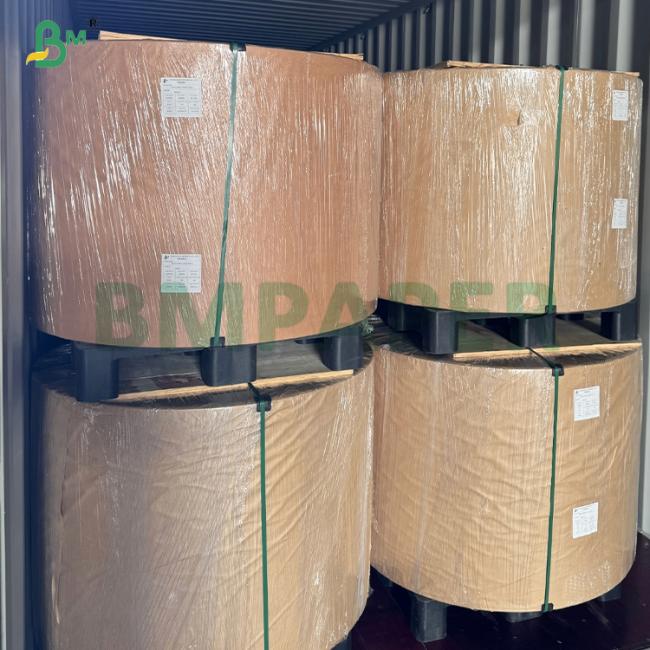 55gsm High Whiteness Thermal Heat Sensitive Coating Paper In Roll For Logistics & Shipping Labels 55gsm High Whiteness Thermal Heat Sensitive Coating Paper In Roll For Logistics & Shipping Labels