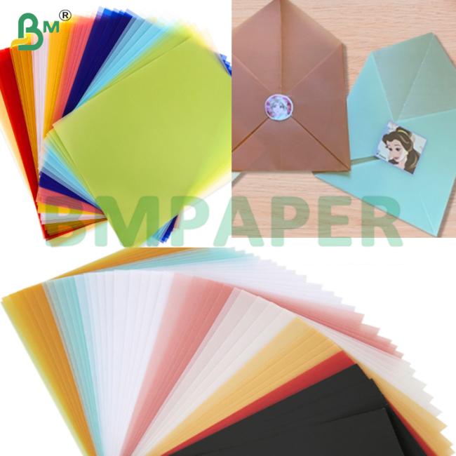 17gsm 22gsm Semi-transparent Colorful Translucent Paper Rolls 17gsm 22gsm Semi-transparent Colorful Translucent Paper Rolls