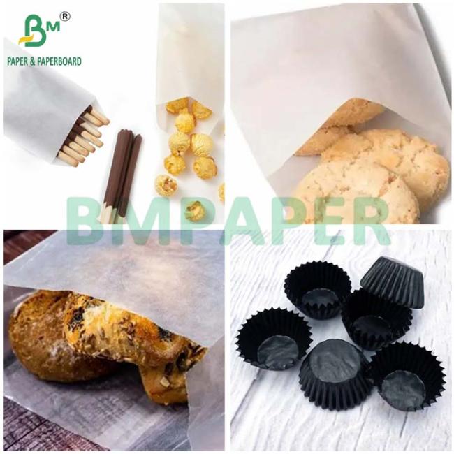 40gsm 45gsm Moisture Proof Custom Color Glassine Paper for Food Packaging 40gsm 45gsm Moisture Proof Custom Color Glassine Paper for Food Packaging
