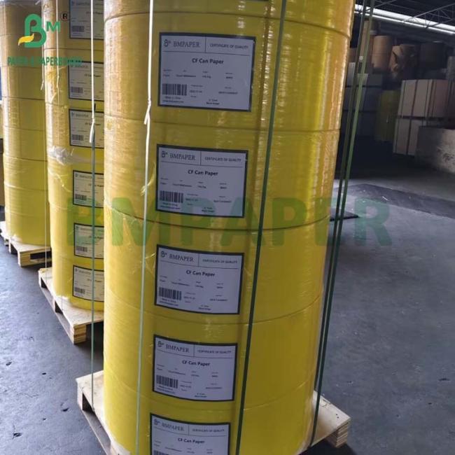 60gr CB White 53gr CFB Yellow 57gr CF Pink NCR Paper In Roll 9.5inch