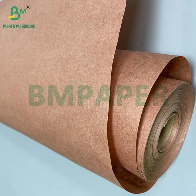 Heat Resistant 65gr 70gr Pink Brown White Freezer Butcher Paper Rolls