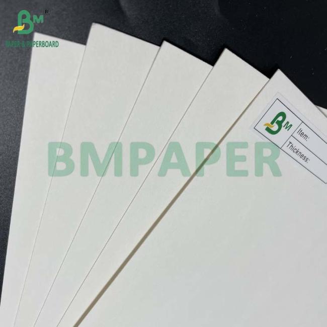 455mm x 650mm Uncoated Coaster Board 390GSM Natural White For Beer Mats