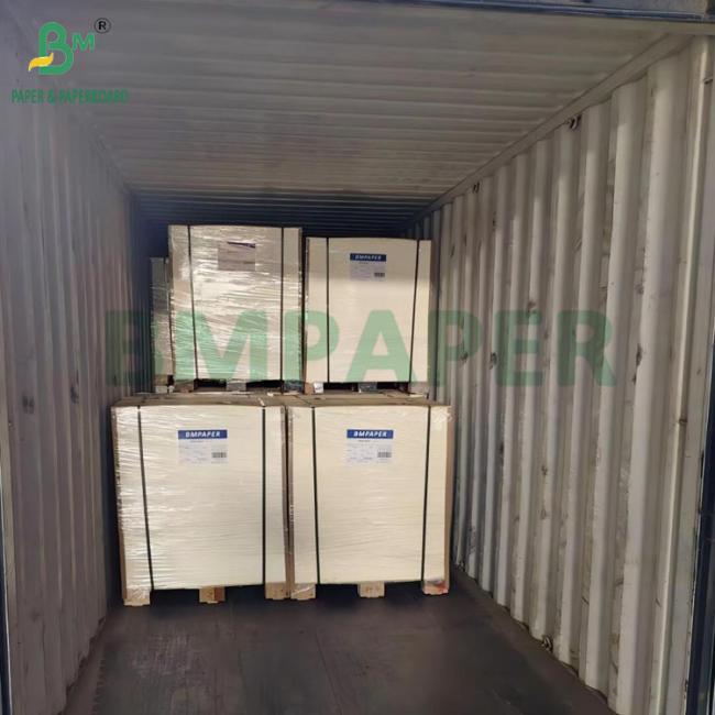 1mm 2mm White Color Rigid SBS Board For Gift Package Carton 70 x 100cm
