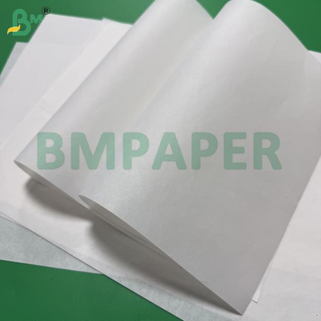 50gsm White Glassine Paper Roll For Producing Fried Food Packaging 500mm Wide 50gsm White Glassine Paper Roll For Producing Fried Food Packaging 500mm Wide