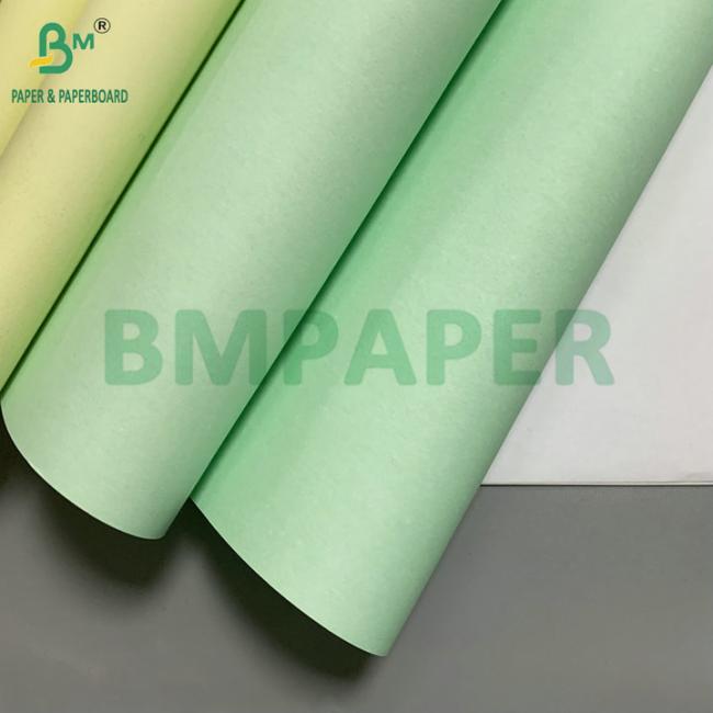 Self-Contained High-Quality Coating 55gsm 75gsm CB/CFB/CF Carbonless Paper for Continuous Form Printing Self-Contained High-Quality Coating 55gsm 75gsm CB/CFB/CF Carbonless Paper for Continuous Form Printing