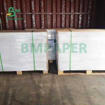 China 60gsm 65gsm White Bond Paper Roll , White Offset Printing Paper For Catalog 8.5 X 11 Inch for sale