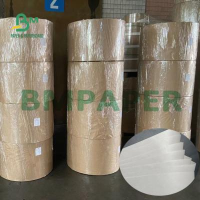 China Clear Printing Newsprint Paper Roll , Recyclable Newspaper Wrapping Paper 45g 48.8g for sale