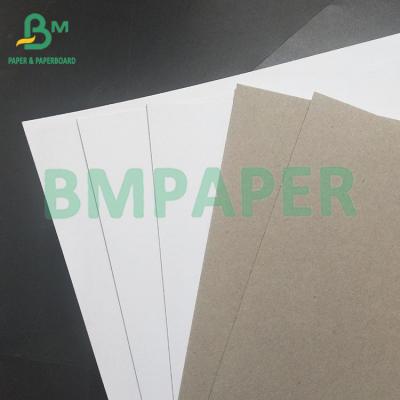 China Single Sided Coating Of Various Folding Resistant coated Duplex Board With Grey Back for sale