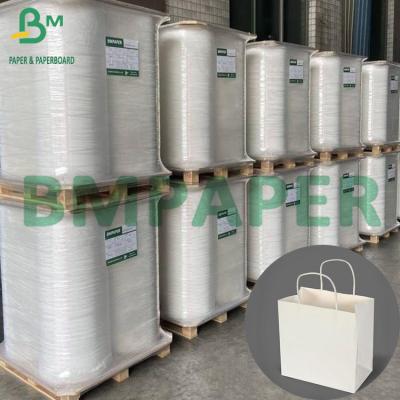 中国 70gsm White Bleached Kraft Paper Reel Width 1100mm Craft Paper for Shopping Bags 販売のため