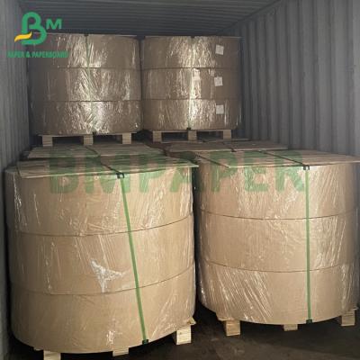 Chine 75 gm de papier kraft brun non blanchi à haute expansion pour sac de ciment à vendre